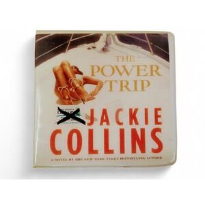 The Power Trip Audiobook CD Jackie Collins Unabridged Thriller Romance Ex-Librar